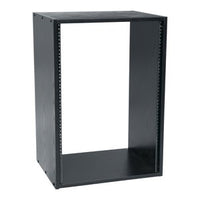 Middle Atlantic BRK16 BRK Series Laminate Rack,  20" Depth, 16U RMS, Black