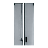 Middle Atlantic CLVRD-WMRK-45 Split Vented Door for WMRK Racks, 45U