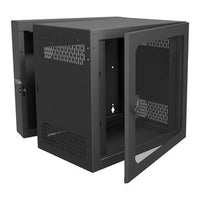 Middle Atlantic CWR-12-26VD Swinging Wall Mount Rack, Vented Door, 26" Depth, 12U, TAA Compliant
