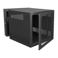 Middle Atlantic CWR-12-32VD Data Swing Wall Rack, Vented Door, 32" Depth, 12U, TAA Compliant