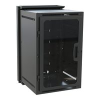 Middle Atlantic DWR-18-26PD DWR Series Pivoting Wall Mounted Rack, 26" Depth, 18U RMS