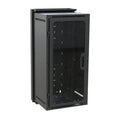 Middle Atlantic DWR-24-17PD DWR Series Wall Mount Pivoting Rack, Plexi Front Door, 17" Depth, 24U RSM, TAA Compliant