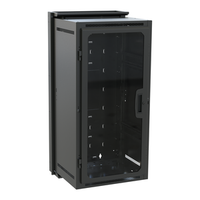 Middle Atlantic DWR-24-22PD DWR Series Pivoting Wall Mounted Rack, 22" Depth, 24U RMS, TAA Compliant