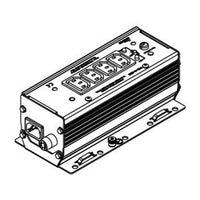 Middle Atlantic FC-4-IEC Thermostatic Fan Controller with IEC Receptacles, 4-Fans
