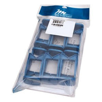 Middle Atlantic FWD-C-RING-12 Forward C Style Ring Cable Management, C Shaped, 12-Piece