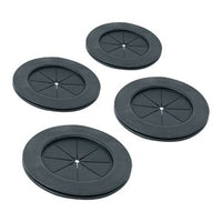 Middle Atlantic GK-4G Protective Cable Grommet 4" Gland, 4-Piece, Black