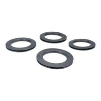 Middle Atlantic GK4 Protective Cable Grommet 4" Ring, 4-Piece, Black