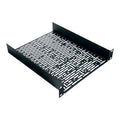 Middle Atlantic HR-UMS1-11.5 UMS Series Half Rack Shelf, 11.5"D x 10"W, 1U RMS, Black