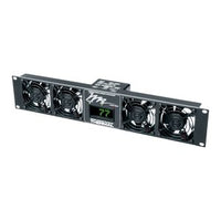 Middle Atlantic IUQFP-4D 100 CFM Fan Panel with Display, 27dB, 220 - 240VAC