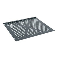 Middle Atlantic KDB KD Series Rack Shelf Bottom (Use with Ears), 15" Depth, Black
