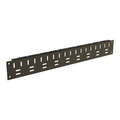Middle Atlantic LBP-LTF Lacer Panel Flanged, 2U RMS, 10-Piece