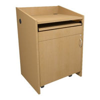Middle Atlantic L2LDC2CCMKM L2 Series Lectern, Grained Knotted Maple