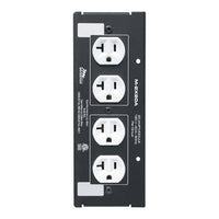 Middle Atlantic M-2X20A MPR Module, Double Duplex, 20A