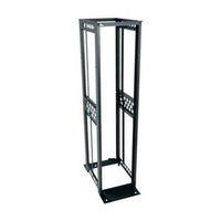 Middle Atlantic R412-5124B R4 4-Post Open Frame Rack, Black