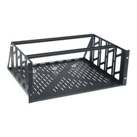 Middle Atlantic RC-4 Clamping Rackshelf Knockdown, 4U RSM, Black