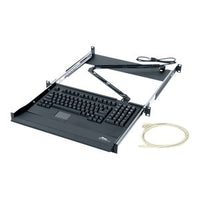 Middle Atlantic RM-KB 1U RMS Rack Mounted Shelf, Sliding Computer Keyboard Shelf