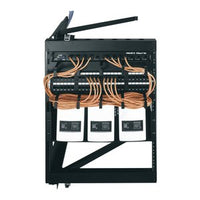 Middle Atlantic SFR-12-18 SFR Swing Frame Wall Rack, 18" Depth, 12U RMS, TAA Compliant