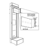 Middle Atlantic SR-SUB Subplate Mounting Kit for SR
