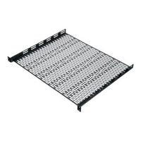 Middle Atlantic UFA-14.5-4 UFA Series Small Device Rack Shelf, 14.5" Deep, 1U RMS, 4-Piece, Black