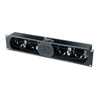 Middle Atlantic UQFP-4RA UQFP Series Ultra Quiet Fan Panel, 100 CFM