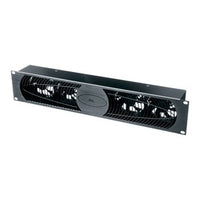 Middle Atlantic UQFP-4RIS 100 CFM Fan Panel, 27dB, Anodized, Intake Secondary Only
