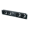 Middle Atlantic UQFP-4RT UQFP Ultra Quiet Fan Panel, 100 CFM Fan Panel with Remote Thermistor
