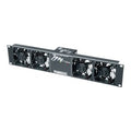 Middle Atlantic UQFP-4 UQFP Series Ultra Quiet Fan Panel, 100 CFM
