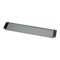 Middle Atlantic VT2-CP12 Rack Vent Panel, Perforated with 0.64 Open Area, 2RU RMS, 12-Piece Contractor Pack
