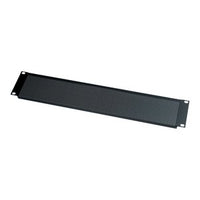 Middle Atlantic VTF2 2U RMS Rack Vent Panel, Perforated with 0.25 Open Area