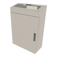 Middle Atlantic VWM-PD-8-36K-PW Low Profile Vertical Wall Mounted Rack, 18" Depth, 8U, Putty Wrinkle Powder Coat