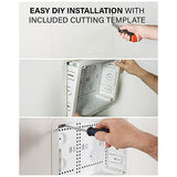 Sanus SA-IWB17-W1  17" TV Media In-Wall Box, White