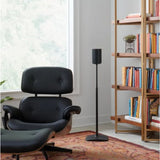 Sanus WSSE1A1-B2 Height-Adjustable Speaker Stand for Sonos Era 100 - Single (Black)