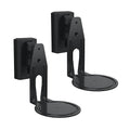 Sanus WSWME12-B2 Adjustable Speaker Wall Mounts for Sonos Era 100 - Pair (Black)