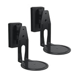Sanus WSWME12-B2 Adjustable Speaker Wall Mounts for Sonos Era 100 - Pair (Black)