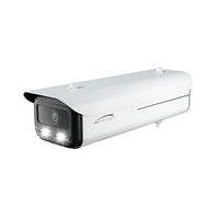 Speco O4BXLP1M 4MP IP License Plate Recognition Box Camera with White Light Intensifier, 8-32mm Motorized Lens, NDAA Compliant, White