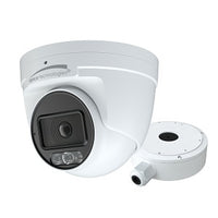 Speco O4LT2 4MP IP Turret Camera with White Light, 2.8mm Fixed Lens