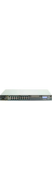 Lantronix 83X-16S-104-NDA LM83X Local Manager, 16 Serial ports, LCD Module, 3 Ethernet ports, Dual DC Power, LMOS - 1RU - Wired - Gigabit Ethernet - DHCP,SSH - 1 SFP port; 1