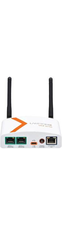 Lantronix SGX5150123US SGX 5150 IOT Device Gateway, Wireless 802.11A/B/G/N/AC, 1xRS232 (RJ45), USB, 10/100 Ethernet, POE, 256M Flash, US
