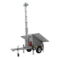 Industrial Video & Control MVT-3001 Stand-Alone Long Deployment Mobile Surveillance Trailer