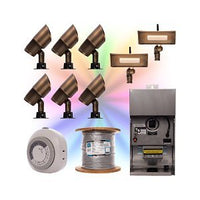 CAST CLBT1ADI Bluetooth Color Changing Uplight Kit, (6) SBLBTC1, (2) SWLBTC1, (3) SBLBTR, (1) CLW142500, (1) CJ150SSMT, (1) CTPC, (1) CTTC, (3) C61335