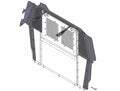 Havis P-MFK-8 Front partition filler panel Mounting kit for 2008-2023 Chevrolet Savana G-Series van with sliding doors