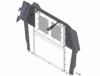 Havis P-MFK-8 Front partition filler panel Mounting kit for 2008-2023 Chevrolet Savana G-Series van with sliding doors