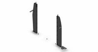 Havis P-MFK-9 Rear partition filler panel Mounting kit for 1997-2023 Chevrolet Savana G-Series van with dual side or sliding side doors used with p/n: P-REAR-1