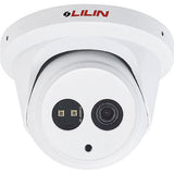 LILIN P5R6552E2 5MP Fixed IR Vandal-Resistant Turret IP Camera, 2.8mm Lens, White
