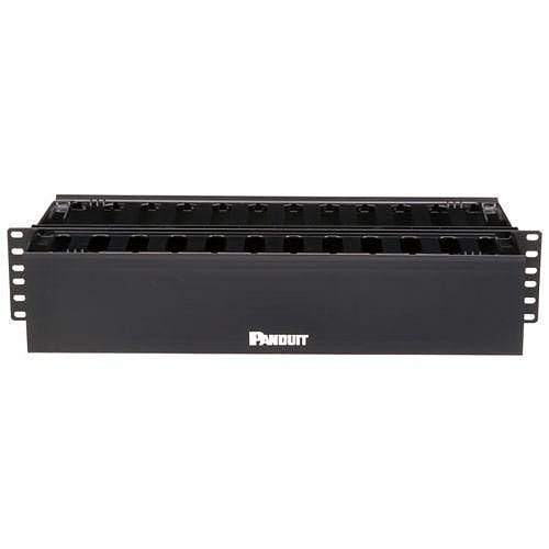 Panduit WMP1E Horizontal Wired Manager Front and Rear