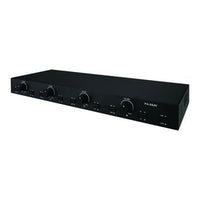 Vanco PA-SS4V 2-Source, Four Pair Stereo Speaker Select Box with Volume Control