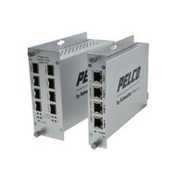 Pelco FUMS-GFX4 4‑Port Unmanaged Gigabit Ethernet Switch with SFP Slots