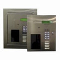 Pach and Co Q7000IPFF Series Multi-Tenants Browser Based Telephone Entry System, Flush Mount