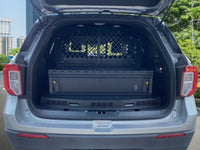 Havis PKG-SBX-INUT-105 Premium Single Medium Drawer Package With Trunk Trays for 2020-2024 Ford Interceptor Utility