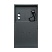 Potter EVX-RM8 Supervised Remote Microphone Station with Select Switches, Charcoal Grey